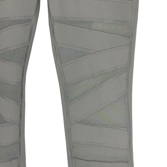 Lululemon Wunder Under Pant High-Rise Tech Mesh 28" Dark Chrome Leggings 6 - Picture 4 of 8